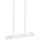 Corso Linear 24" Wide Textured White LED Pendant