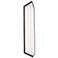 Corte 24"H x 5.5"W 1-Light Outdoor Wall Light in Black