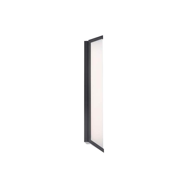 Image 3 Corte 24"H x 5.5"W 1-Light Outdoor Wall Light in Black more views