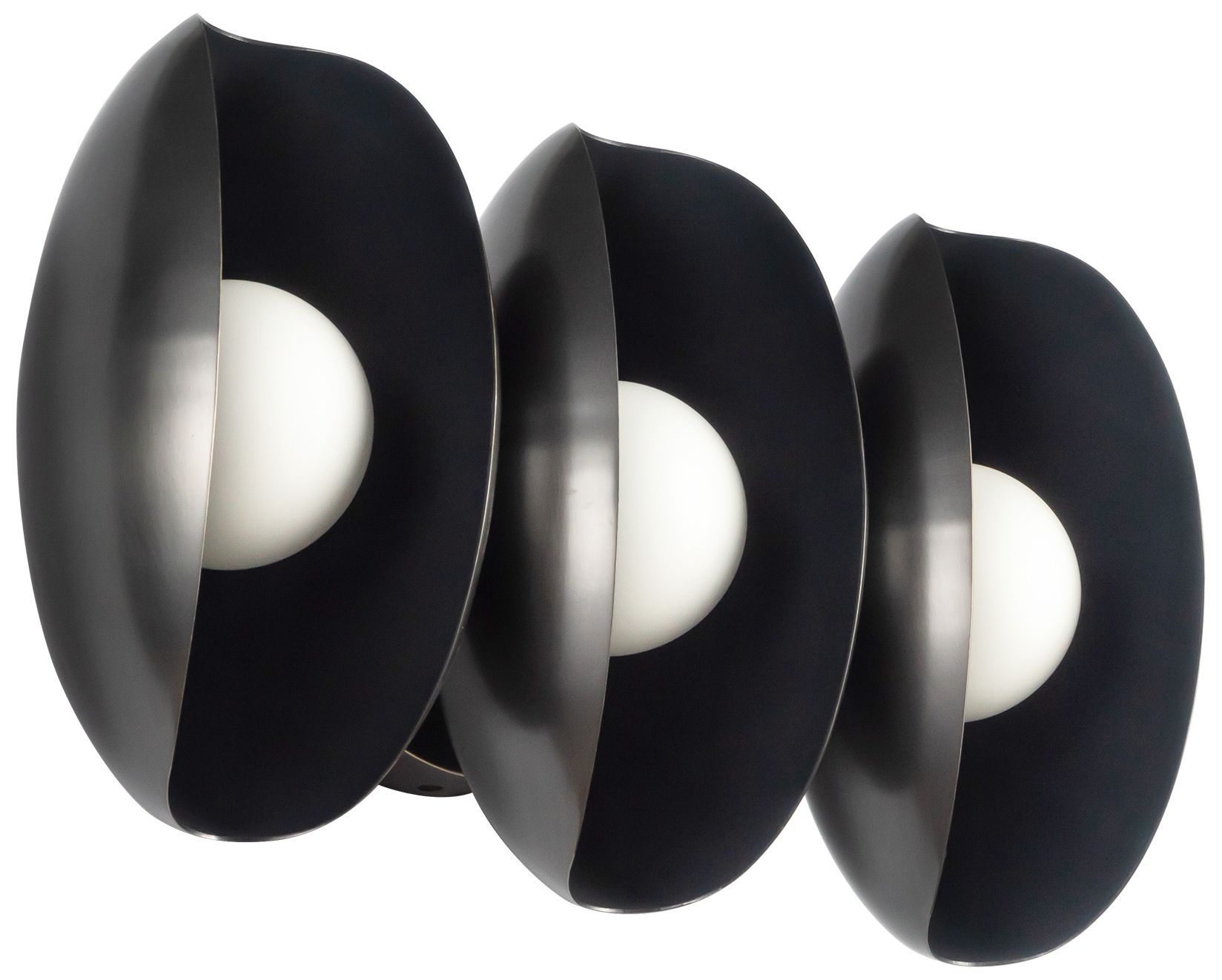 Image 4 Cortez 16-in Urban Bronze dimmable LED Wall/Vanity Light more views