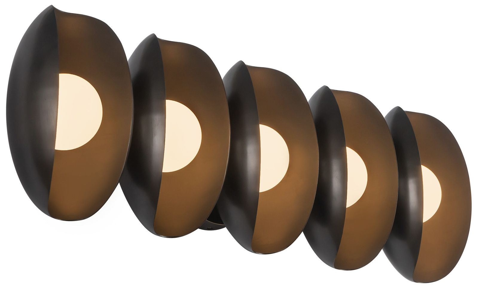 Image 3 Cortez 26-in Urban Bronze dimmable LED Wall/Vanity Light more views