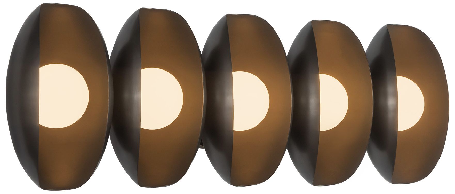 Image 6 Cortez 26-in Urban Bronze dimmable LED Wall/Vanity Light more views