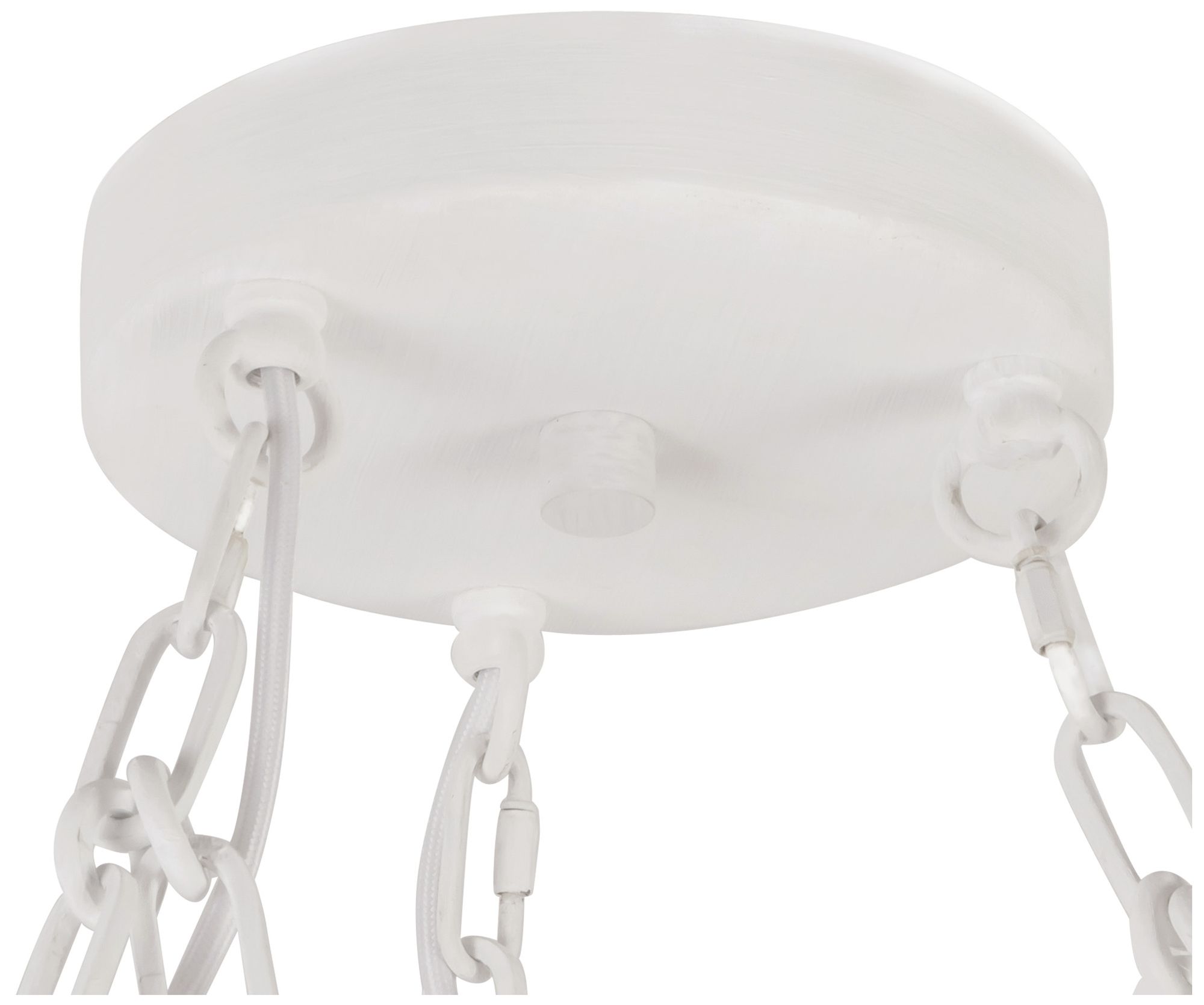 Image 5 Cortez 37-in Antique White dimmable LED Chandelier more views