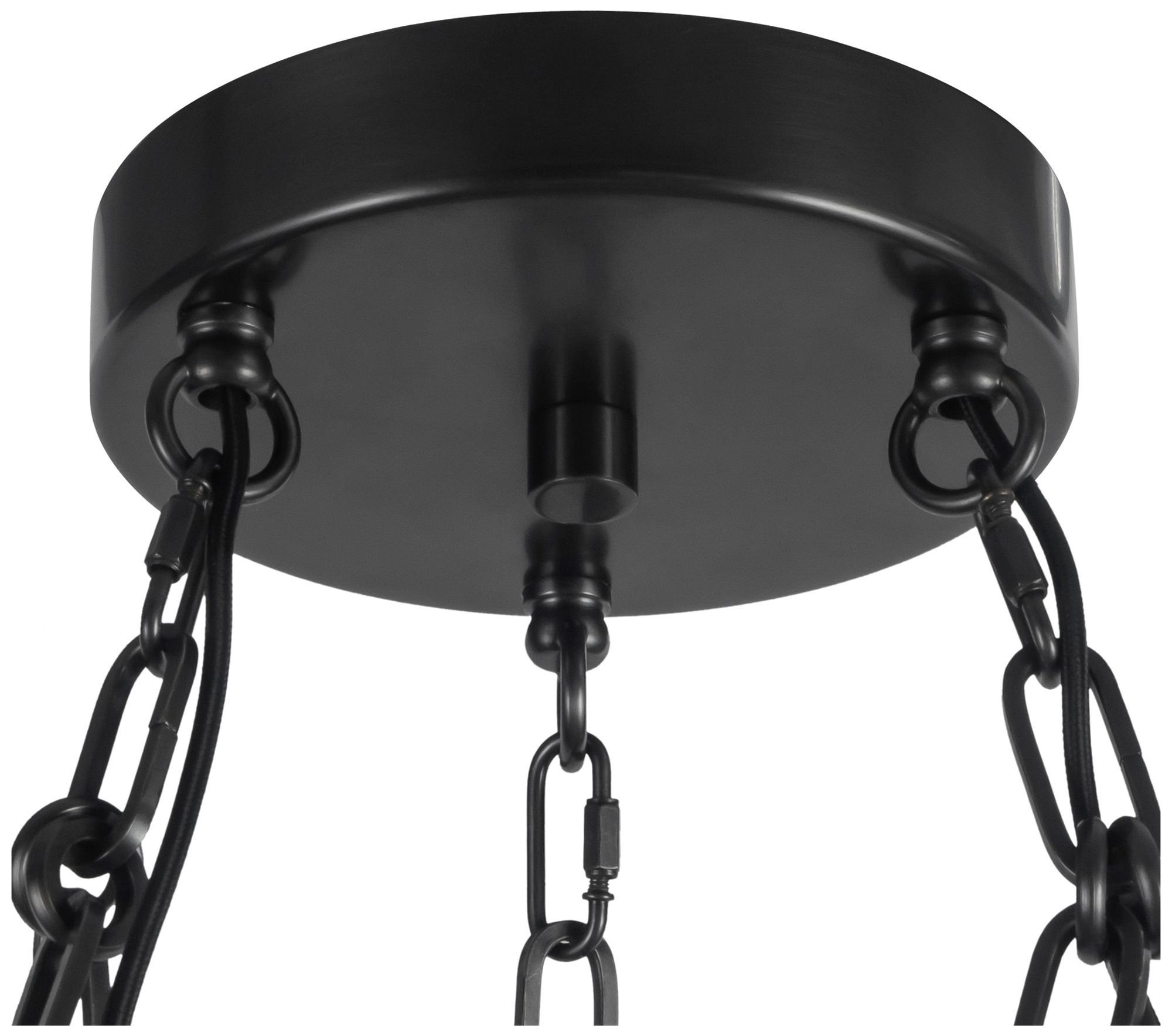 Image 5 Cortez 37-in Urban Bronze dimmable LED Chandelier more views