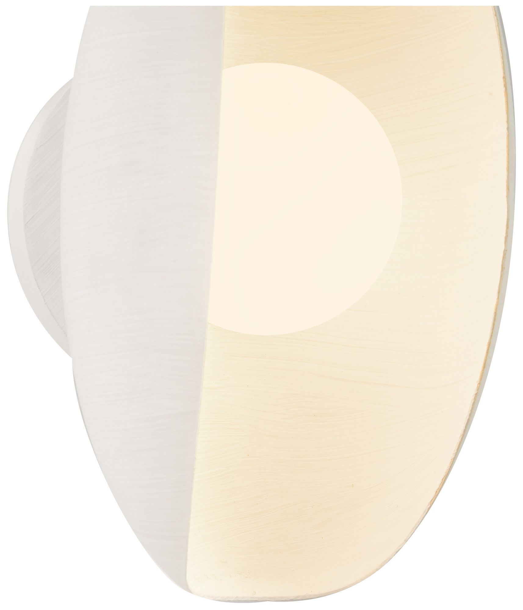 Image 5 Cortez 5-in Antique White dimmable LED Wall/Vanity Light more views
