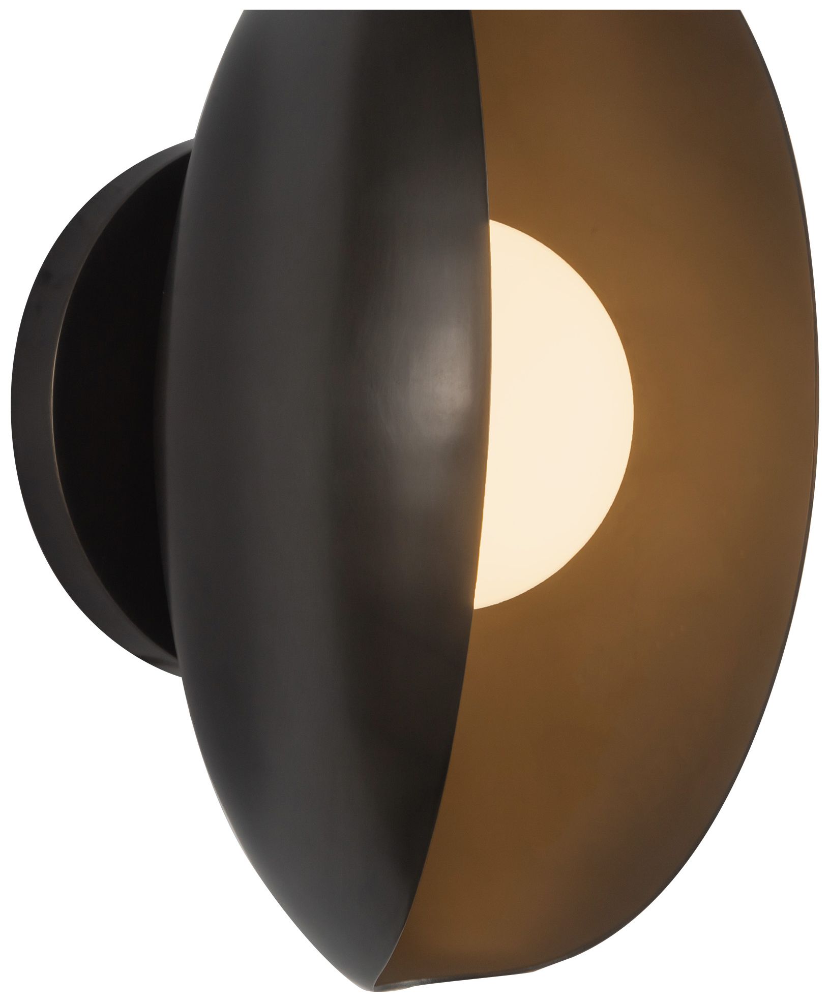 Image 5 Cortez 5-in Urban Bronze dimmable LED Wall/Vanity Light more views