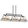 Corvallis 45 3/4" Wide Art Glass Kitchen Island Light Pendant