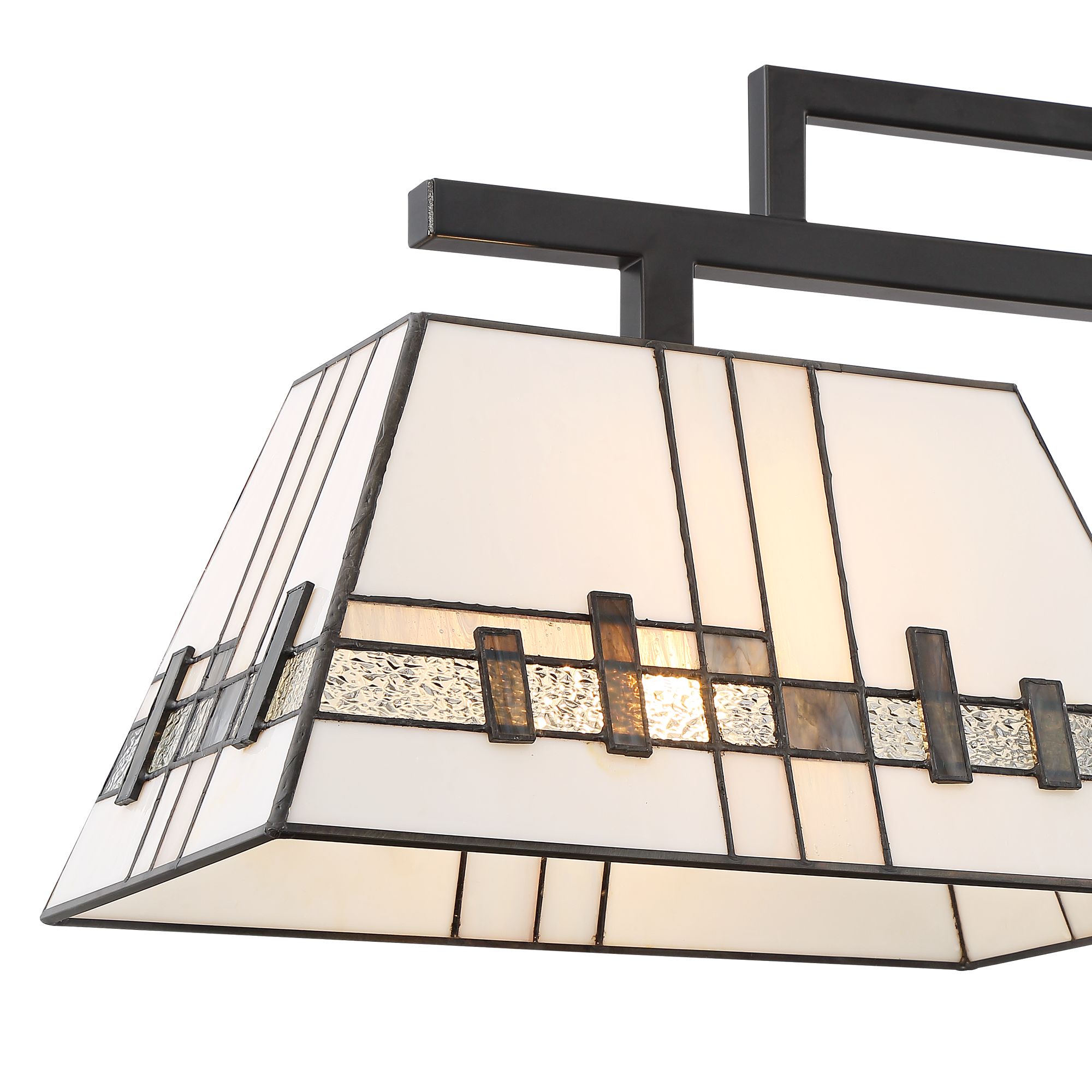 Corvallis 45 3/4" Wide Art Glass Kitchen Island Light Pendant - #72T06 | Lamps Plus