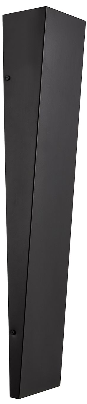 Image 2 Corwin 28" High Matte Black LED Outdoor Wall Sconce more views