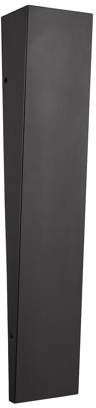 Image 5 Corwin 28" High Matte Black LED Outdoor Wall Sconce more views