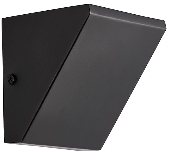 Image 3 Corwin 4.5" High Matte Black LED Outdoor Wall Sconce more views