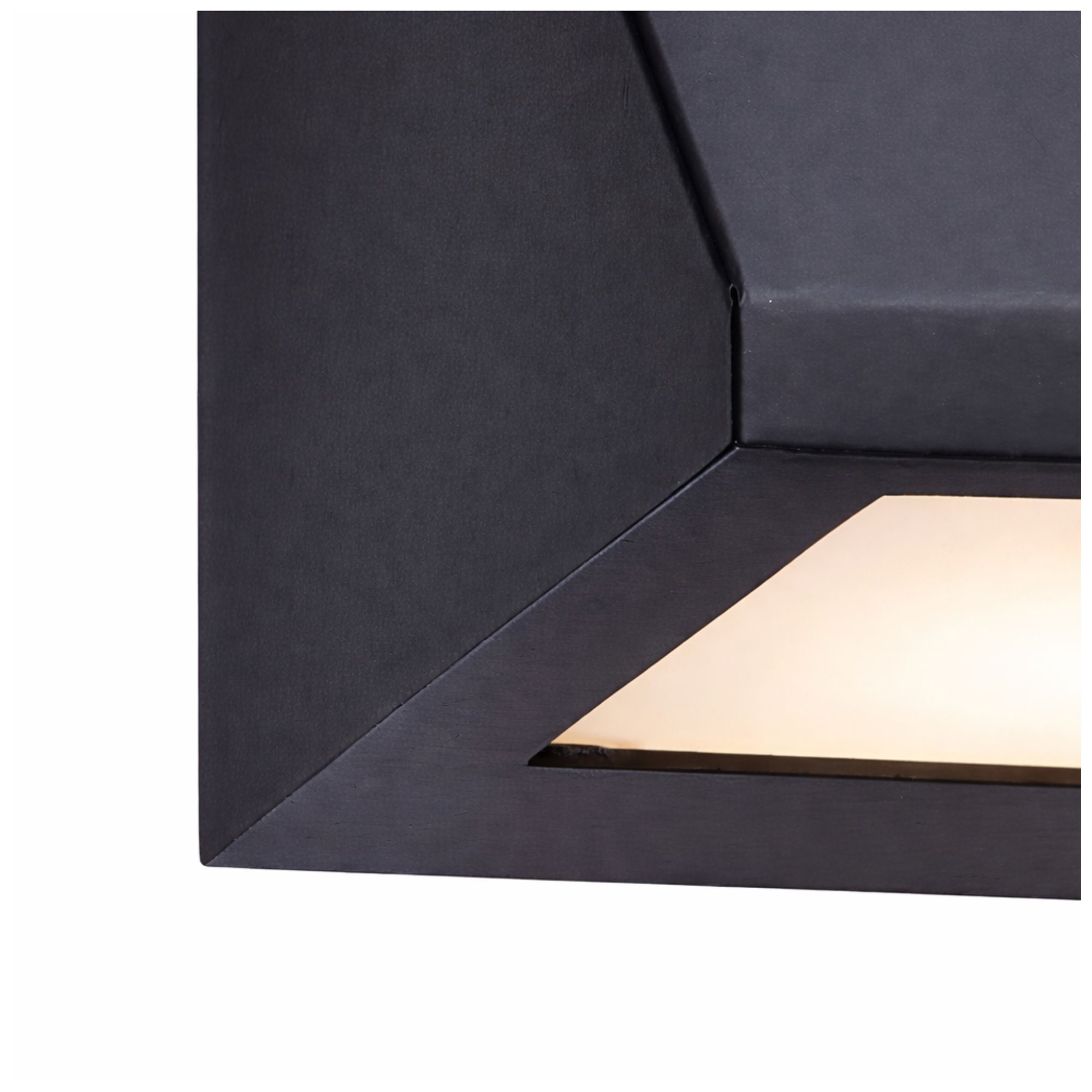 Image 5 Corwin 4.5" High Matte Black LED Outdoor Wall Sconce more views