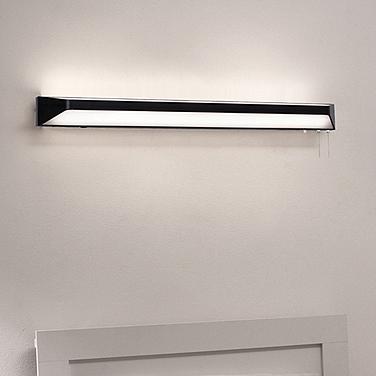 Cory 36" Wide Black LED Overbed