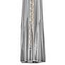 Cosette 21" High Brass Wall Sconce with Smoked Glass Shade