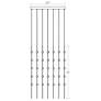 2_Cosmic Cube 30"W 245.L Espresso Black LED Chandelier-Clear 2700/120" Cable more views