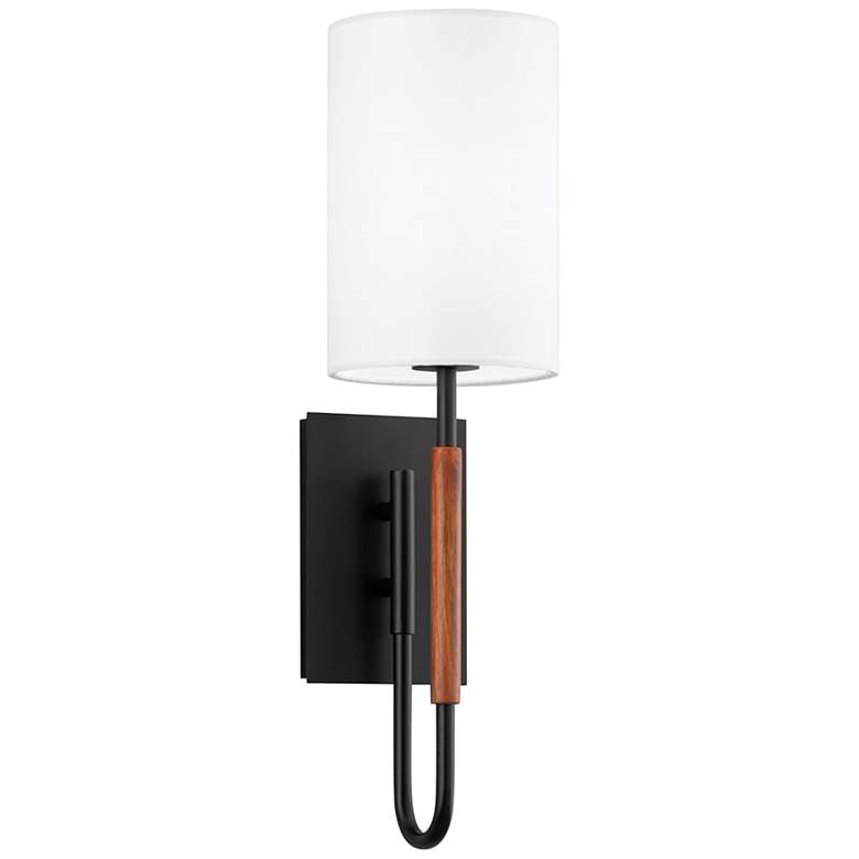 Image 2 Cosmo 21" High Soft Black Wall Sconce