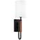 Cosmo 21" High Soft Black Wall Sconce