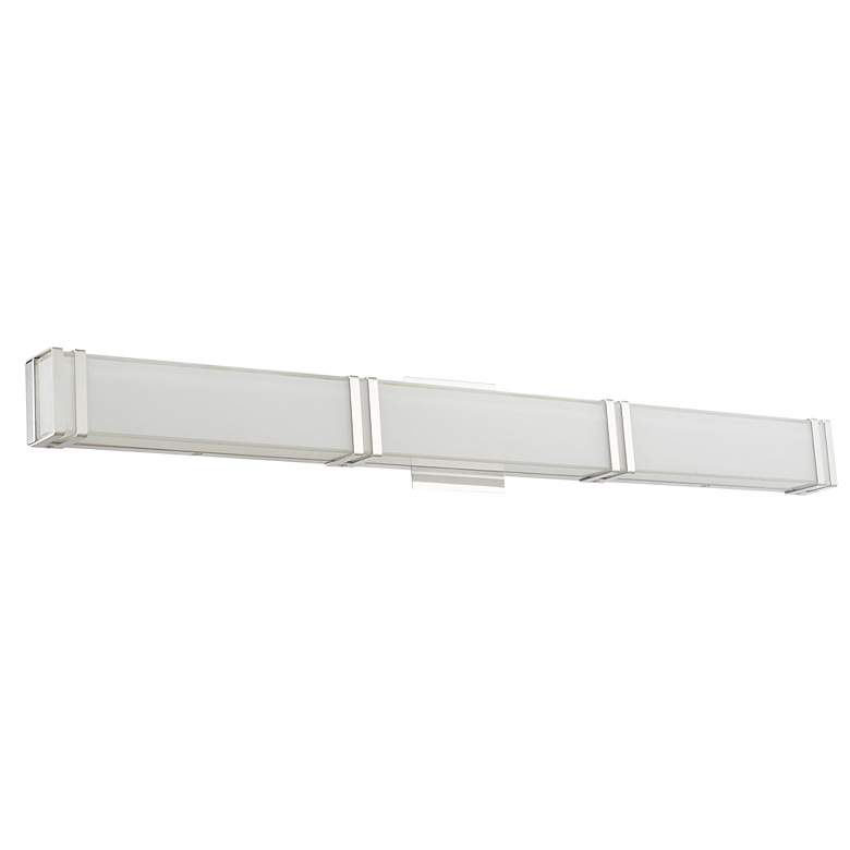 Image 2 Cosmo 36" Wide Chrome LED Vanity Bath Light more views