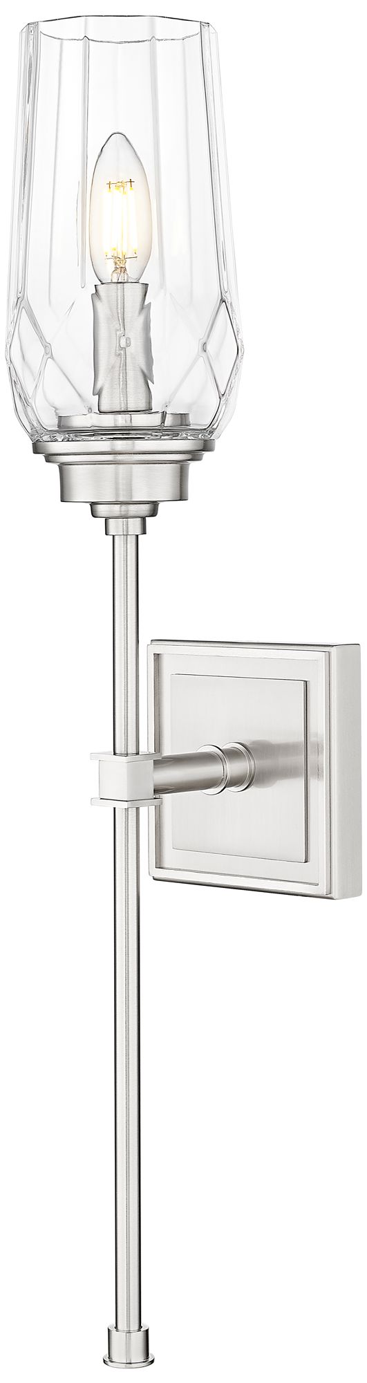 Cosmo by Z-Lite Brushed Nickel 1 Light Wall Sconce
