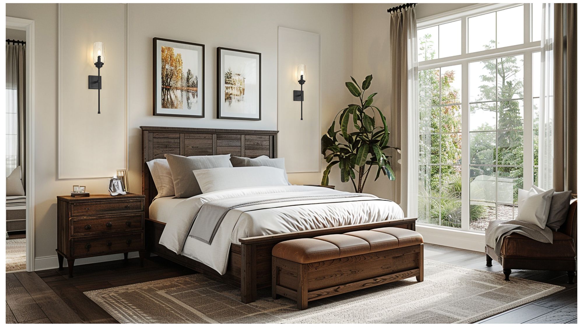 Image 3 Cosmo by Z-Lite Matte Black 1 Light Wall Sconce more views