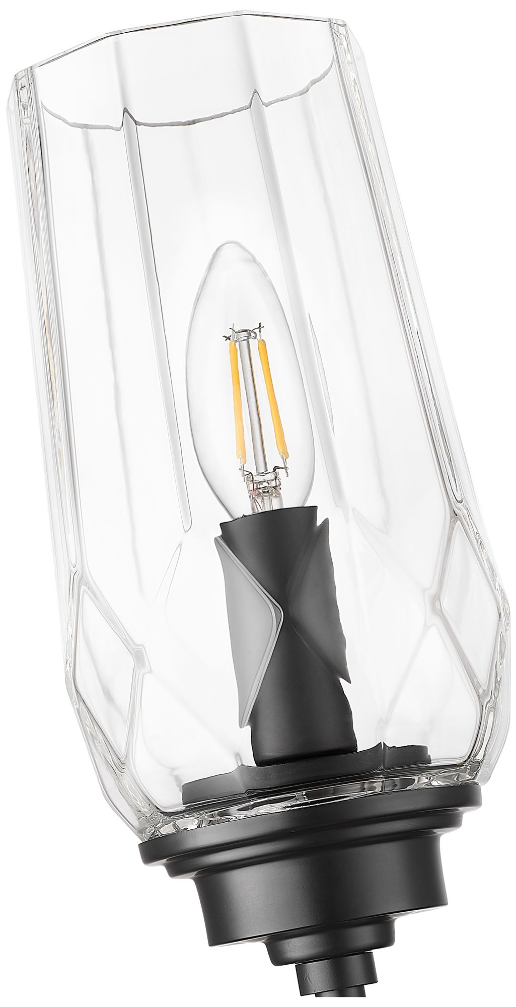 Image 6 Cosmo by Z-Lite Matte Black 1 Light Wall Sconce more views