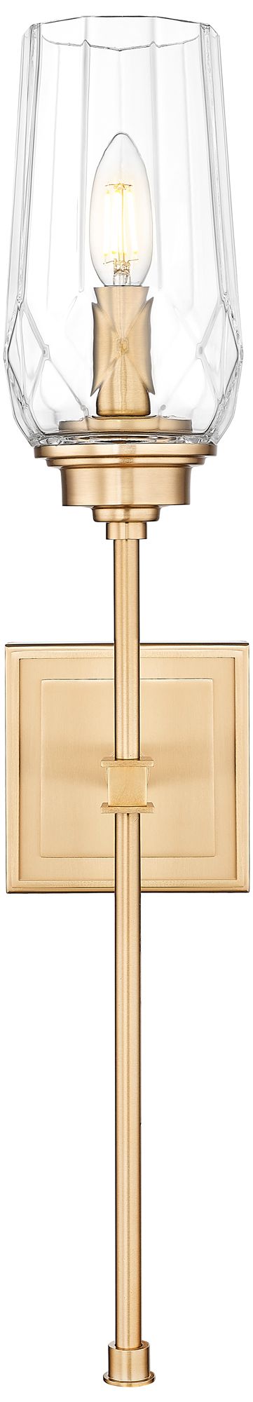 Image 4 Cosmo by Z-Lite Modern Gold 1 Light Wall Sconce more views