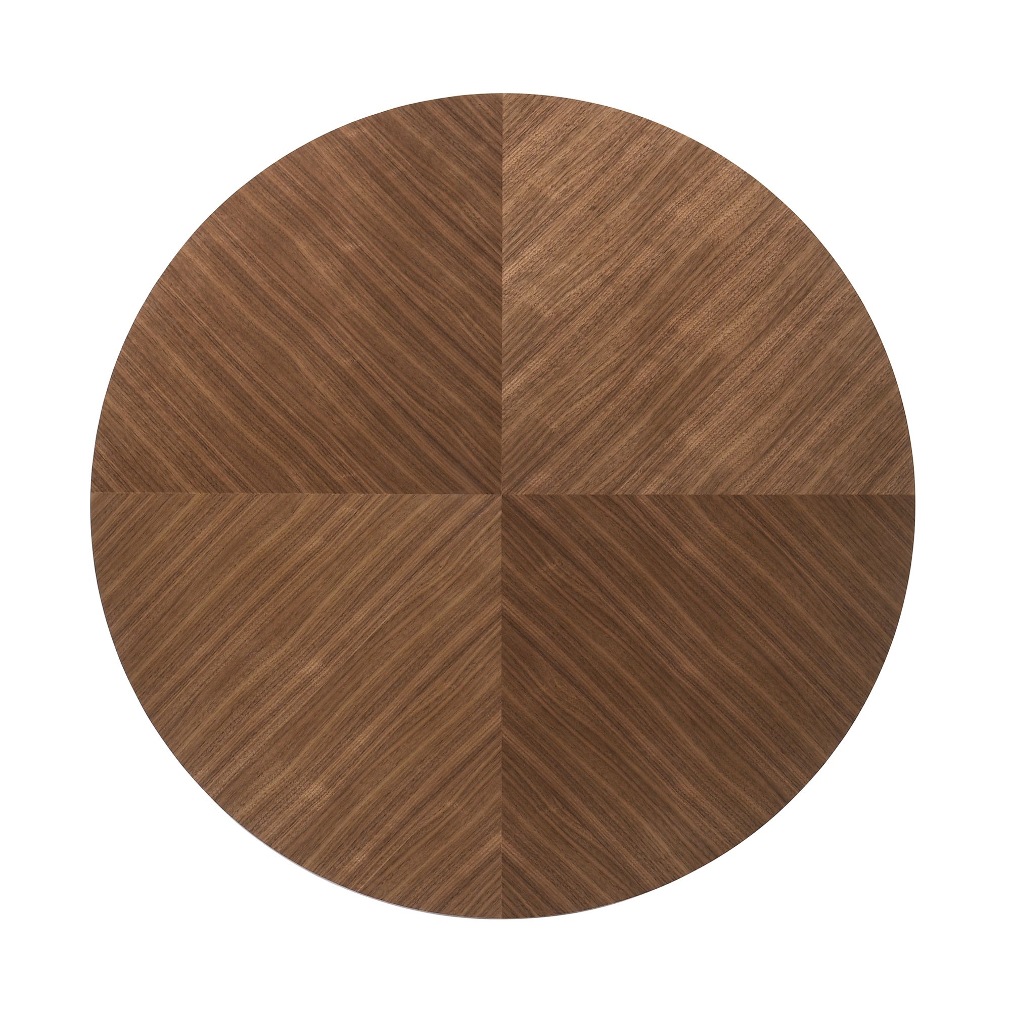 Image 3 Cosmo Coffee Table in Walnut Veneer and Black Metal more views