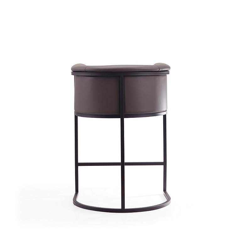 Image 7 Cosmopolitan 25 1/2" Pebble Faux Leather Counter Stool more views