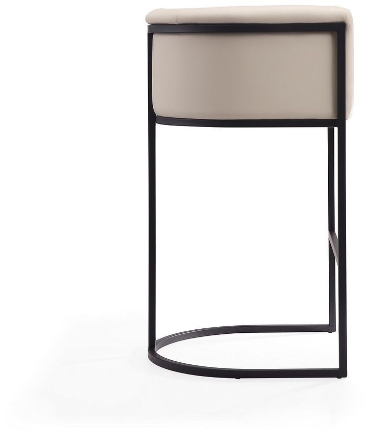 Image 6 Cosmopolitan Barstool in Cream and Black (Set of 3) more views