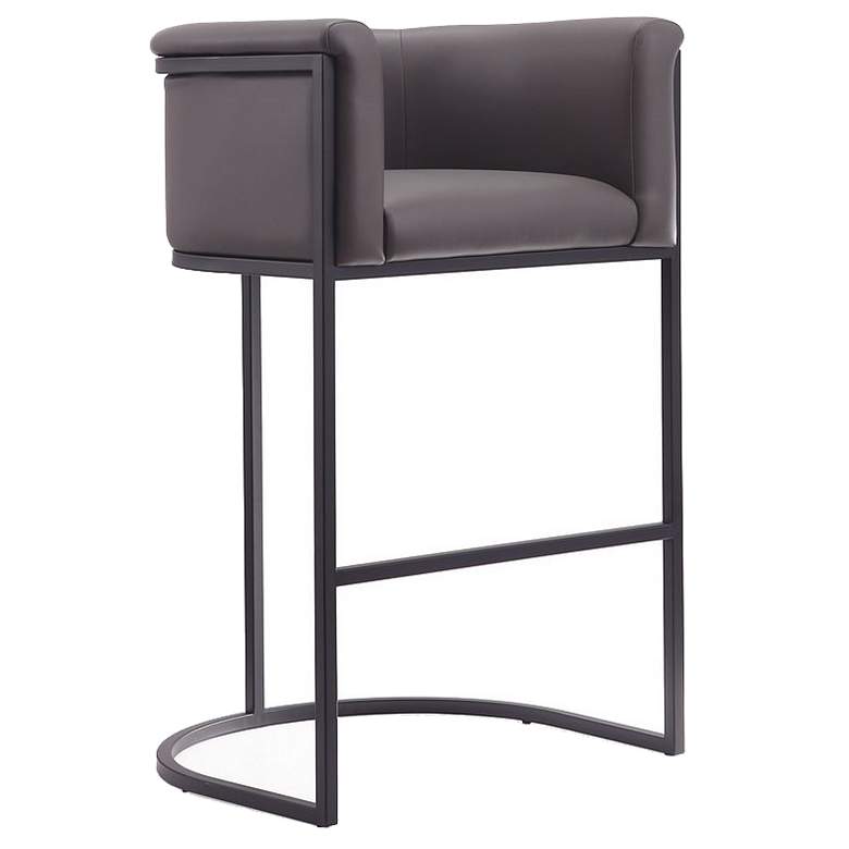 Image 1 Cosmopolitan Barstool in Pebble and Black