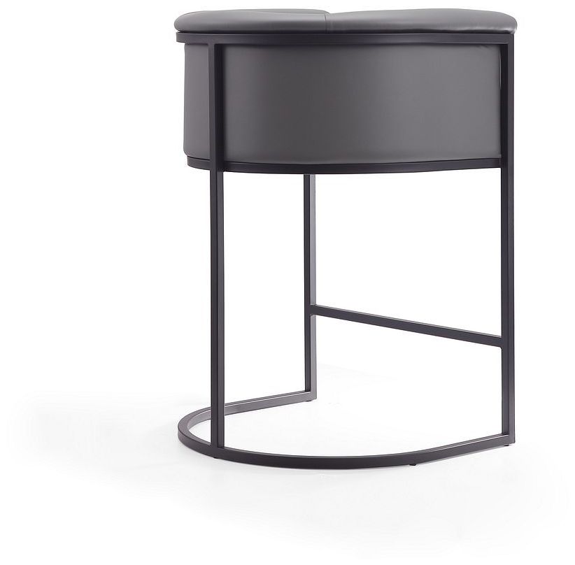Image 6 Cosmopolitan Counter Stool in Grey and Black (Set of 3) more views