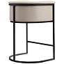 7_Cosmopolitan Counter Stool in Pebble and Black (Set of 2) more views