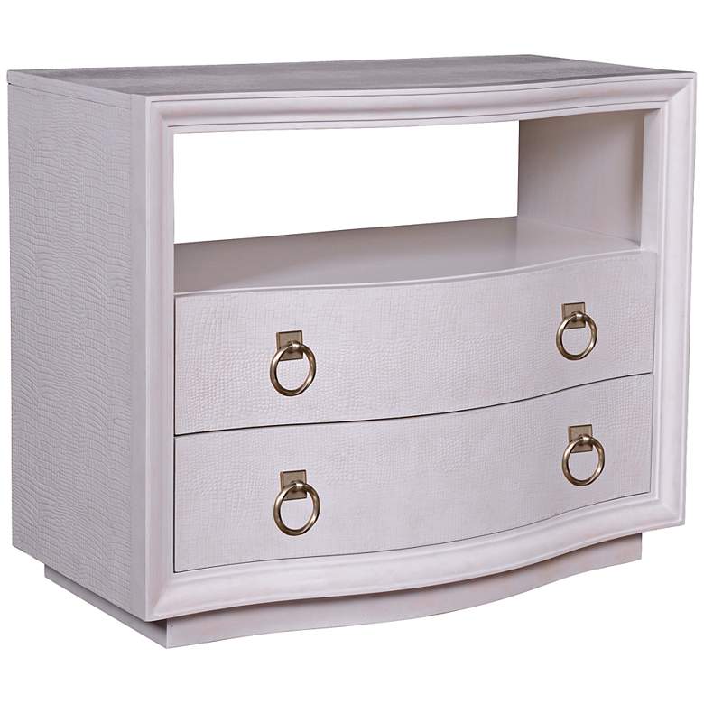 Image 1 Cosmopolitan Parchment Nightstand