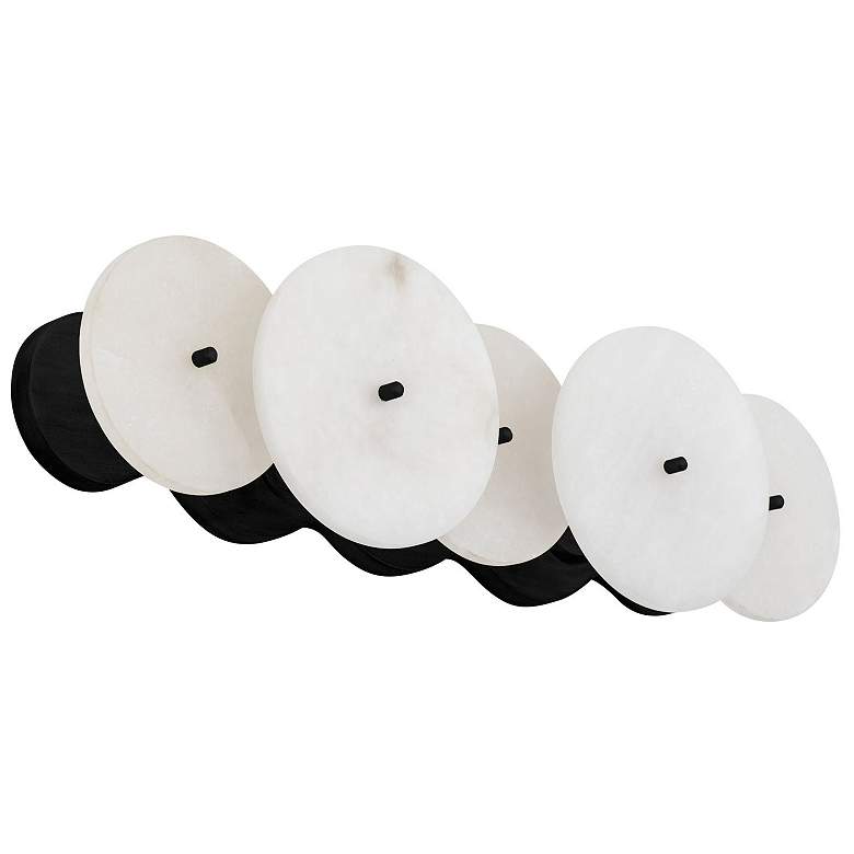 Image 4 Cosmos 20 1/2" Wide Matte Black 2-Light Vanity Bath Light more views