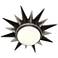 Cosmos 20"W Patina Bronze and Antique Silver Ceiling Light