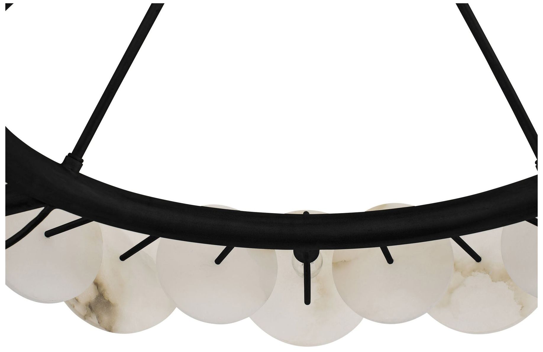 Image 5 Cosmos 6-Lt Chandelier - Matte Black more views
