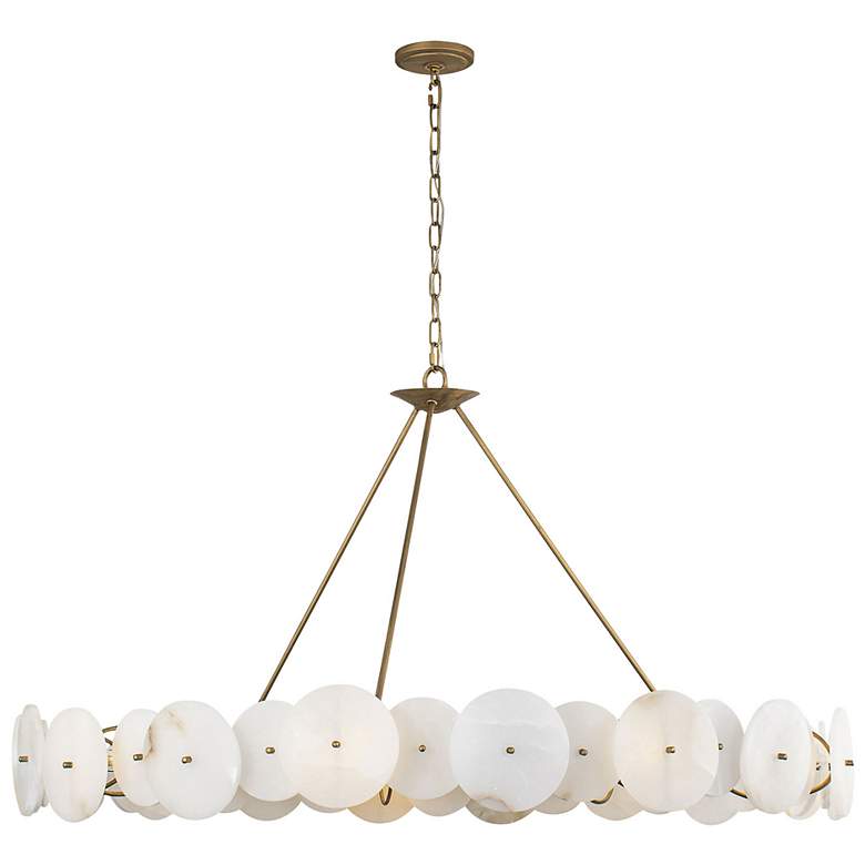 Image 1 Cosmos 9-Lt Chandelier - Havana Gold