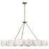 Cosmos 9-Lt Chandelier - Havana Gold