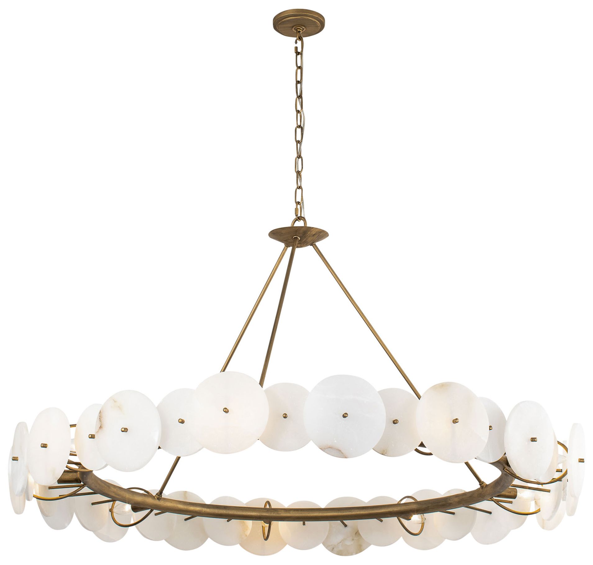 Image 2 Cosmos 9-Lt Chandelier - Havana Gold more views