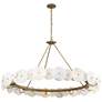 2_Cosmos 9-Lt Chandelier - Havana Gold more views