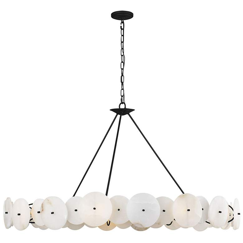 Image 1 Cosmos 9-Lt Chandelier - Matte Black
