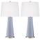 Cosmos Blue Leo Table Lamp Set of 2