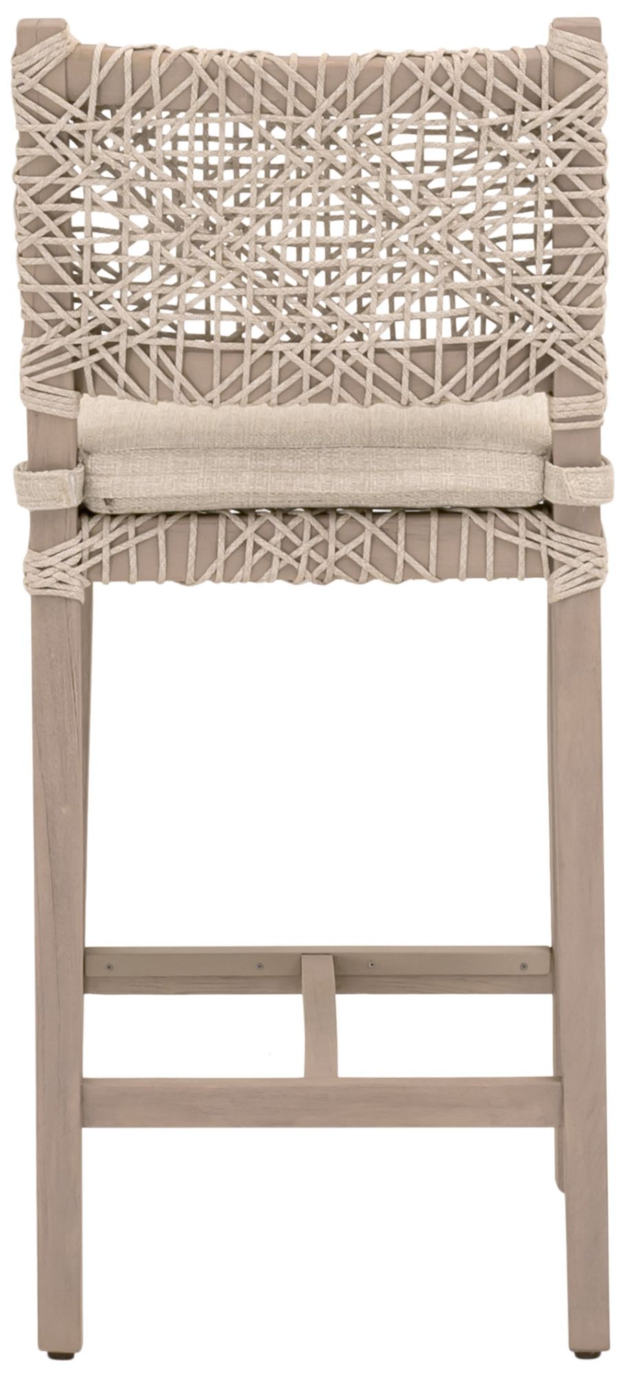 Image 5 Costa Outdoor Counter Stool, Oat Flat Rope, Performance Ecru Weave more views