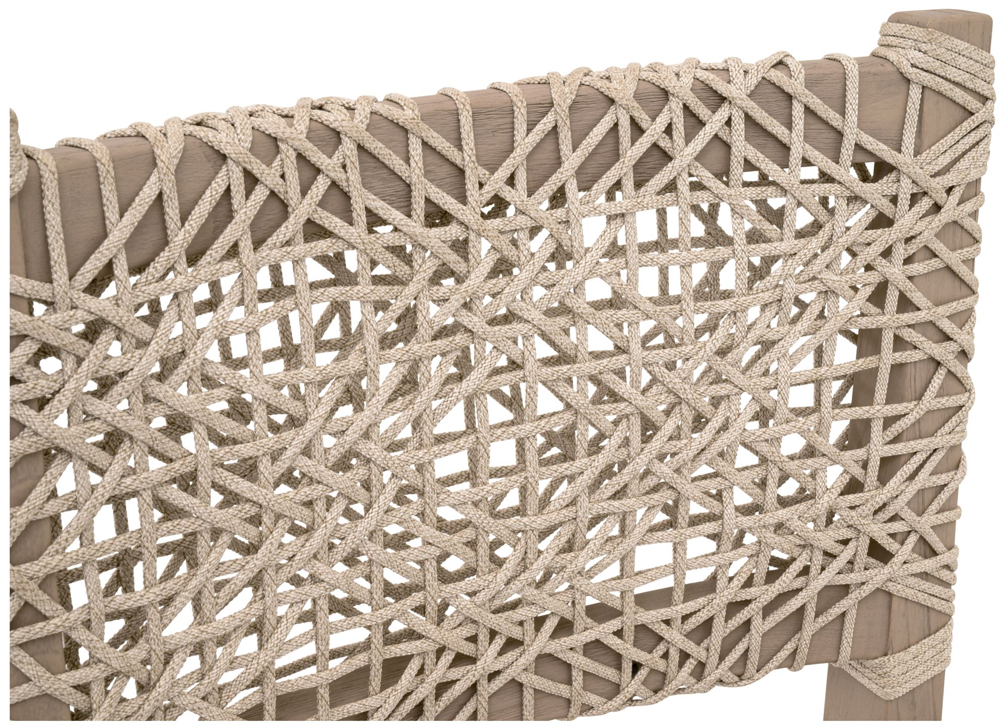 Image 7 Costa Outdoor Counter Stool, Oat Flat Rope, Performance Ecru Weave more views