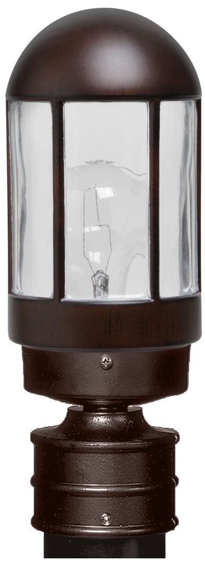 Costaluz 3151 Series 13" High Bronze Outdoor Post Light
