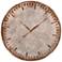 Costello 27" Wide Rustic Industrial Metal Wall Clock