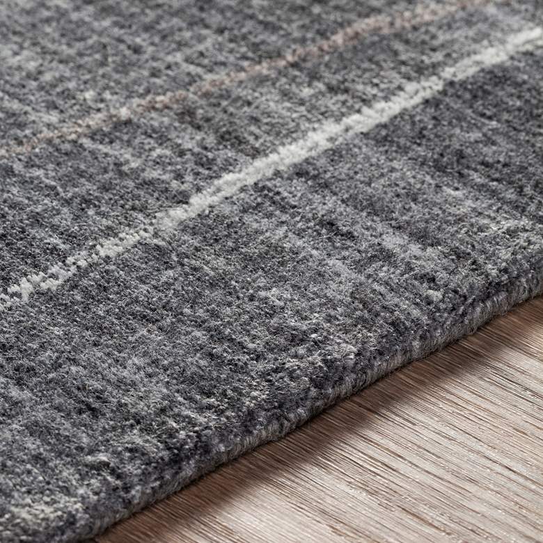 Costilla 70034 6&#39;x9&#39; Gray and Charcoal Geometric Area Rug more views