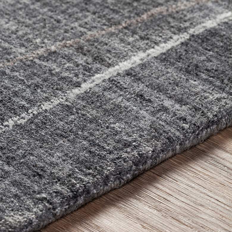 Image 4 Costilla 70034 6'x9' Gray and Charcoal Geometric Area Rug more views