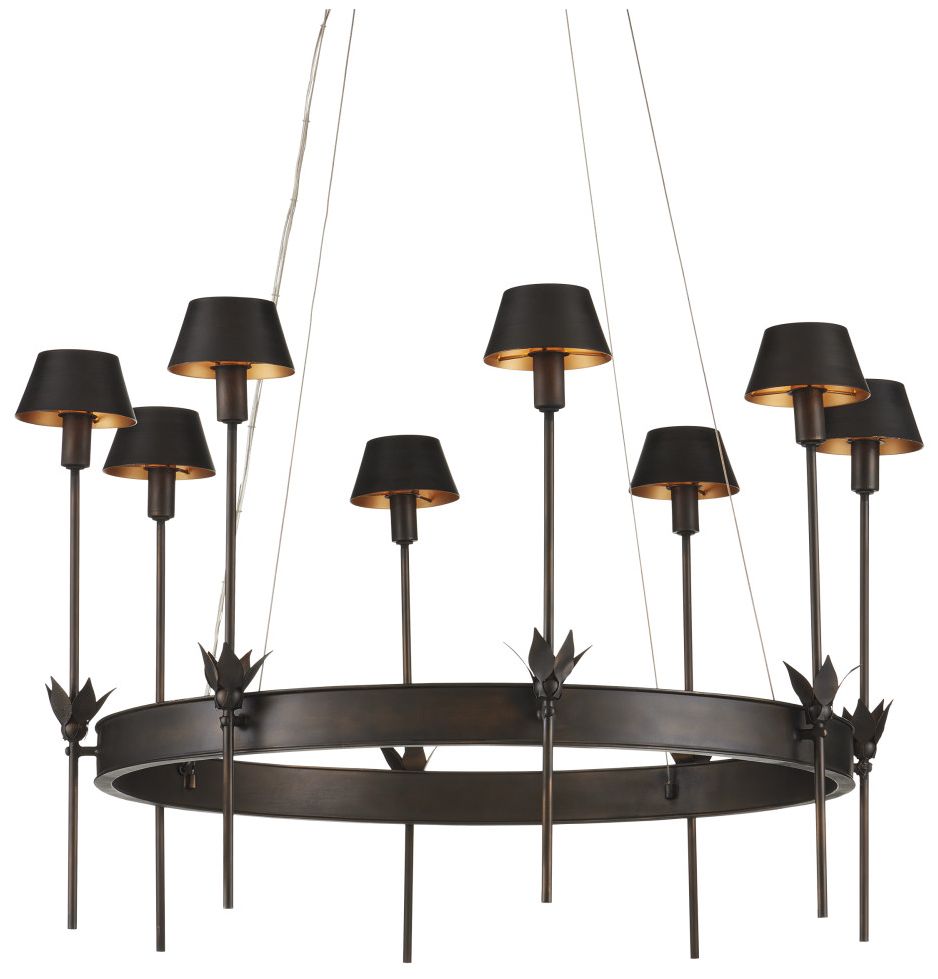 Image 2 Coterie Bronze Chandelier more views