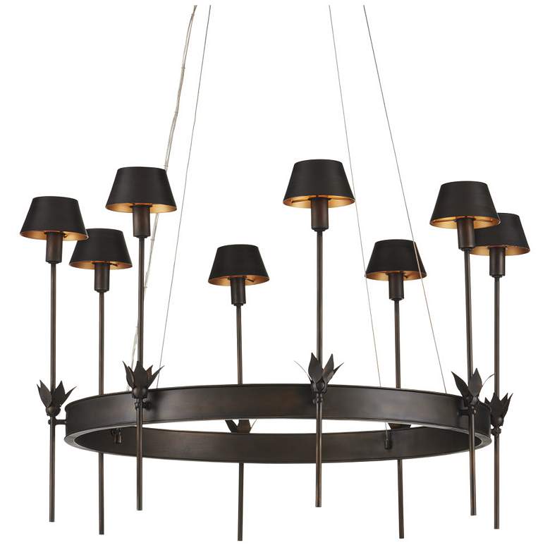 Image 2 Coterie Bronze Chandelier more views